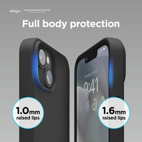 elago iPhone 14 Case Liquid Silicone